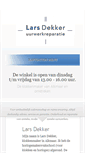 Mobile Screenshot of lars-dekker.nl